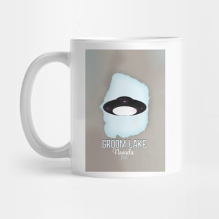 Groom Lake Nevada Map Mug